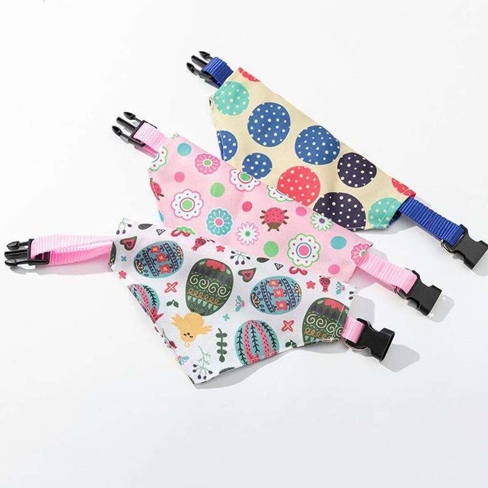 DHpet Pet Clothing Dog Accessories Pet Bibs Dog Neck Scarf 3pcs