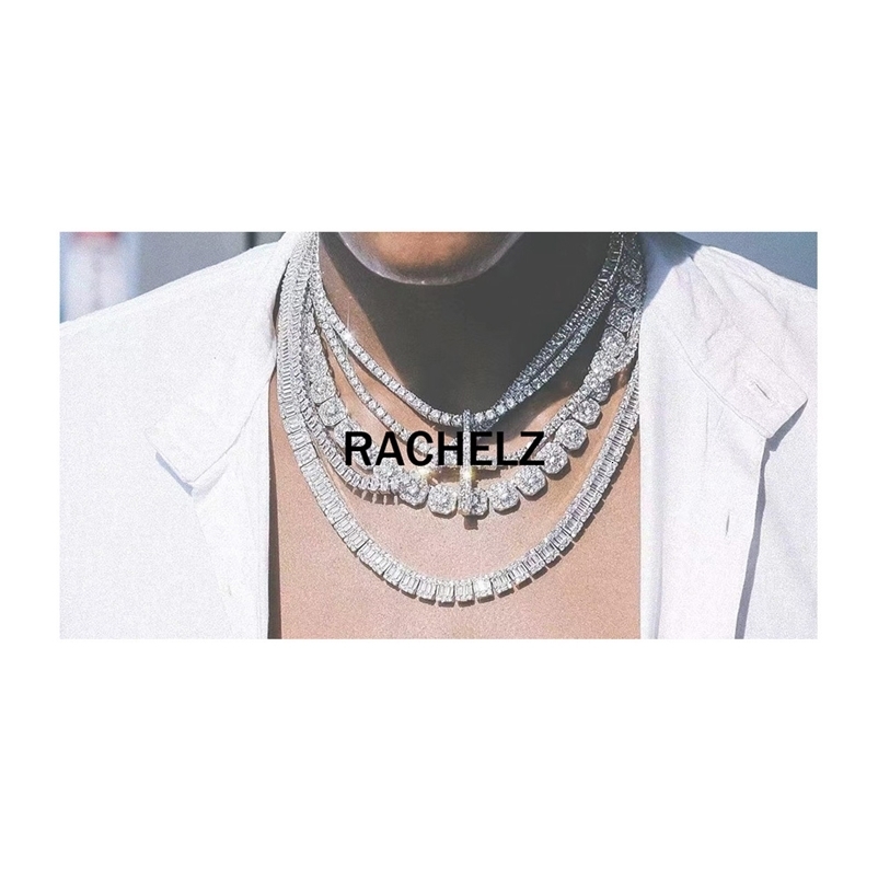 RACHELZ 8/8 Red Flame Iced Out CZ Stone Teeth Braces Hip Hop Cubic Zircon Tooth Caps For Women Men Jewelry Gift 250220