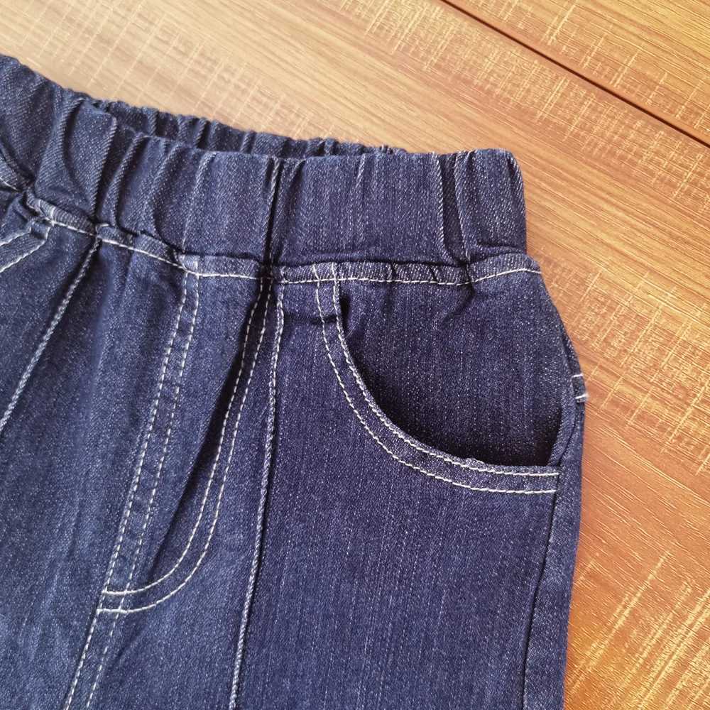 IENENS Slim Jeans Teens Stretch Denim Pants Kids Boy Casual Trousers Children Classic Bottoms For 4-13 Years Z250220