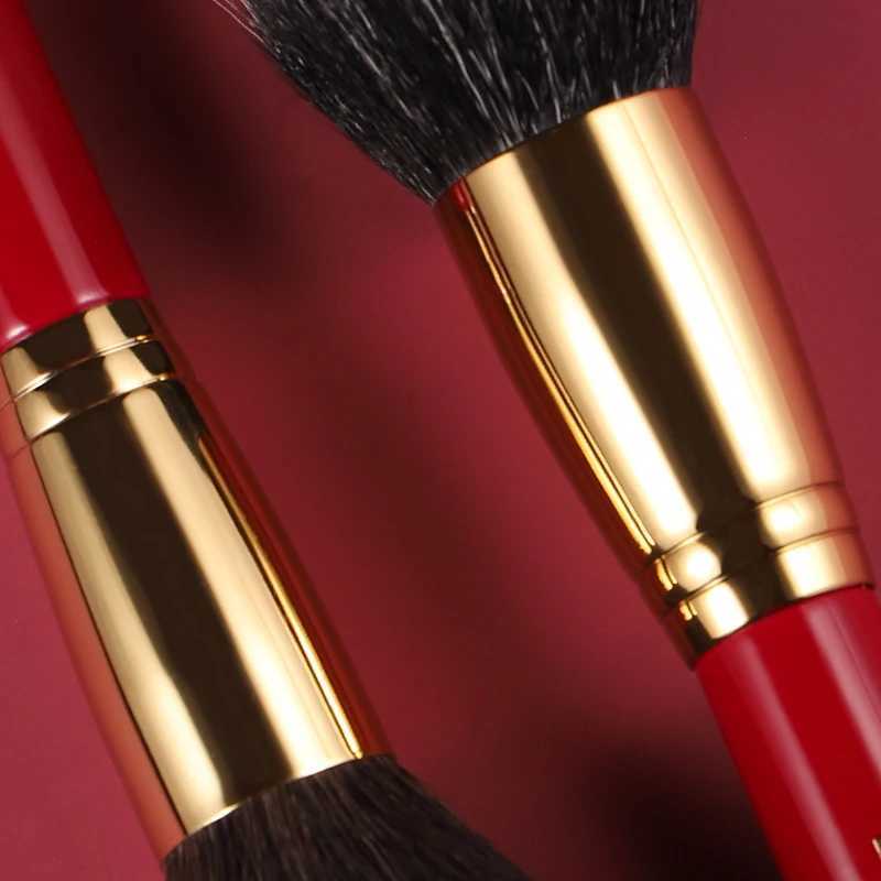 CHICHODO Makeup Brush-Luxurious Red Rose Series 20PCS Animal Hair Brushes Set-Cosmetic Brush-Makeup Tool-Natural Hair Beauty Pen W250221