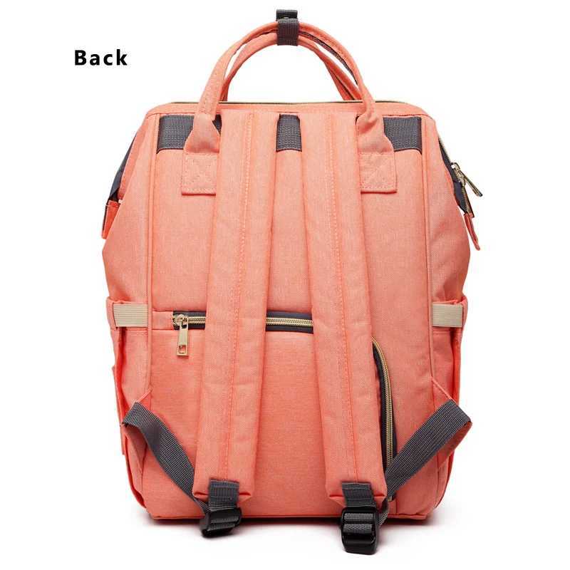 Lequeen Mommy Diaper Bags Mother Large Capacity Travel Nap Backpack Baby Care Bag Outdoor Baby Cart Bag X250220