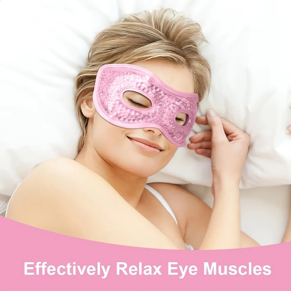 Eye Masks for Puffy Eyes Reusable Cold Compress Gel Mask Cooling Swollen Dry Stress Skin Care 250219