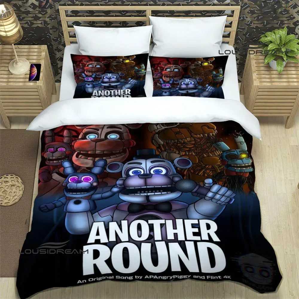 F-Five N-Nights at F-Freddys Bedding Sets exquisite bed supplies set duvet cover comforter set bedding set luxury birthday giftXJ250220
