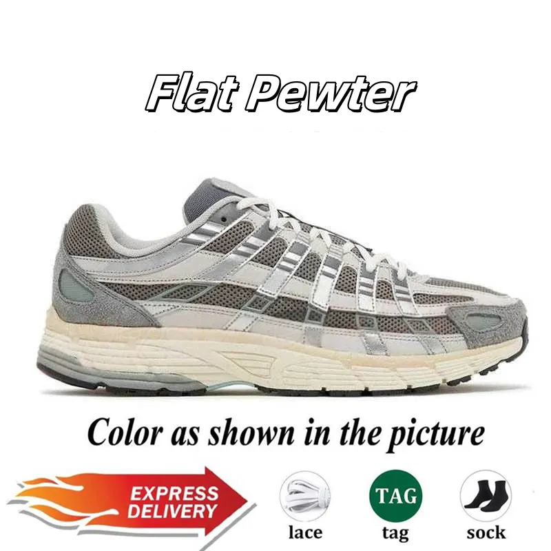 Designer Shoes P6000 trainer P 6000 Men Women Sneakers Metallic Sier Triple Black White Anthracite Grey Outdoor Sports Trainers Casual Running shoes