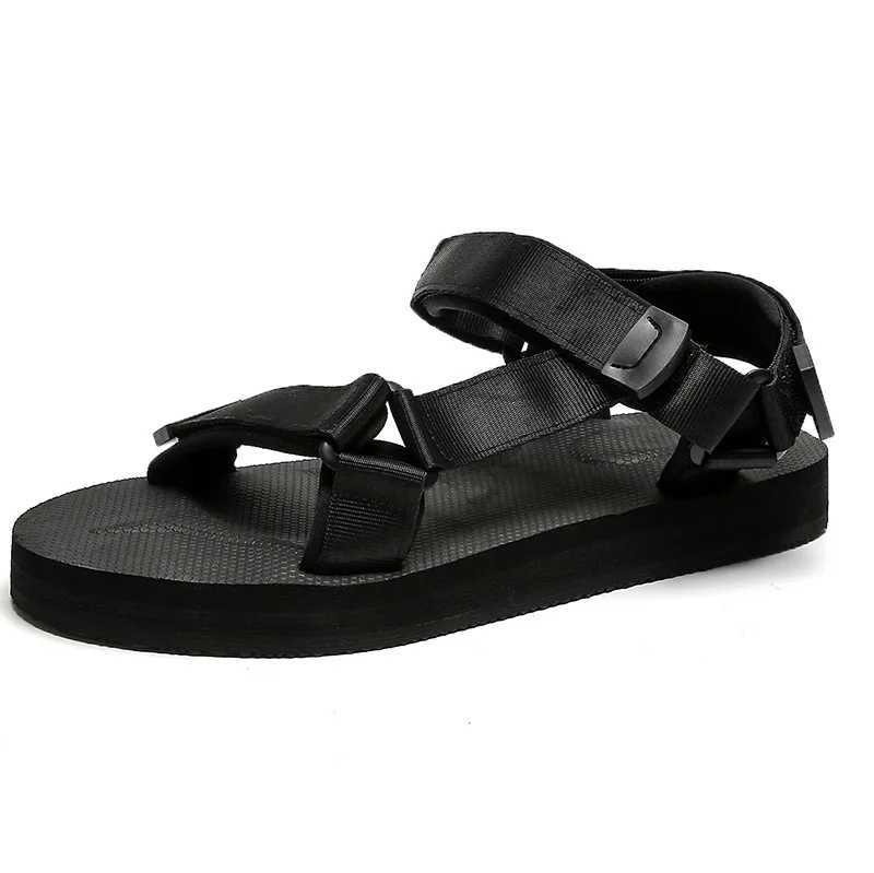 New Arrival New Summer Men Shoes Classic Men Soft Sandals Breathable Roman Style Male Canvals Beach Sandals Water Shoes Large Size 46 T250220