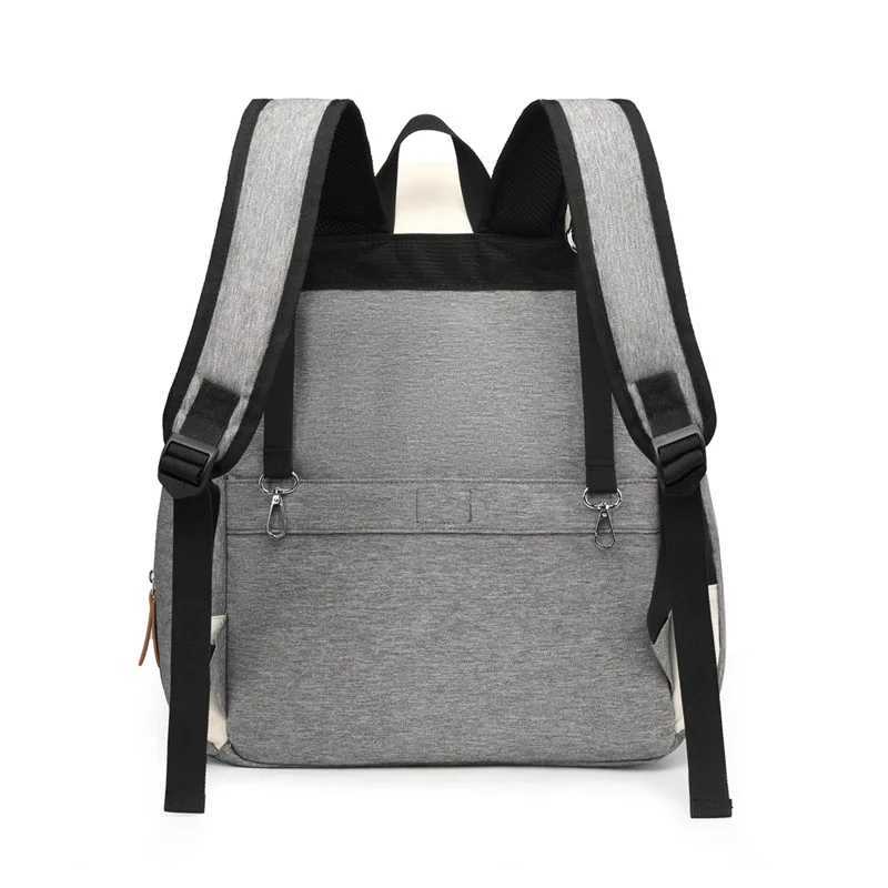 Mommy Bag Leather High-grade Backpack Mother Backpack Crossbody Bag X250220