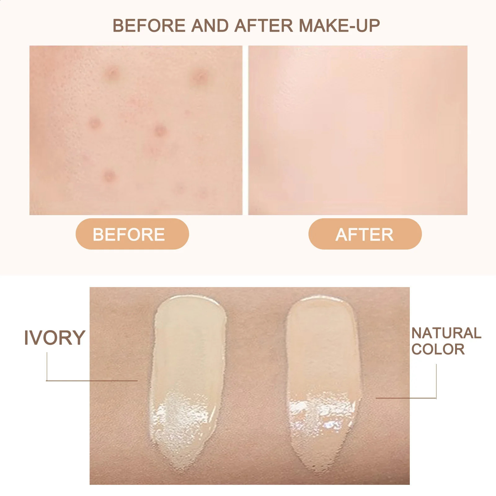 EELHOE 3set mushroom head air pad BB cream oil control hide face scrub moisturizing nude foundation makeup concealer 250415