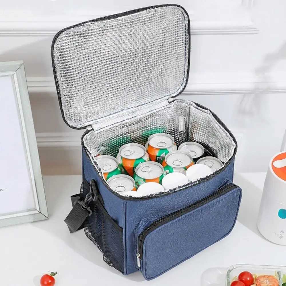 Dog Travel Bowls Bags Insulated Lunch Bag Large Thermal Cool Hot Food Storage Tote Box Adult Kids Men H250220