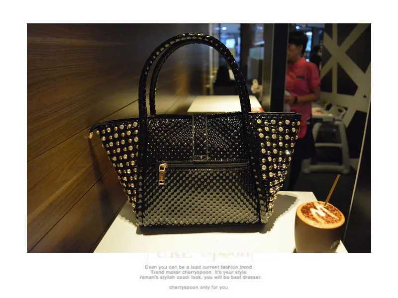 Luxury Fashion Diamonds Women Handbags Genuine Leather Female Dumplings Shoulder Slung Bag Drill Lock Messenger Crossbody Bags Z250220