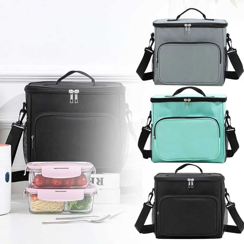 Dog Travel Bowls Bags Insulated Lunch Bag Large Thermal Cool Hot Food Storage Tote Box Adult Kids Men H250220