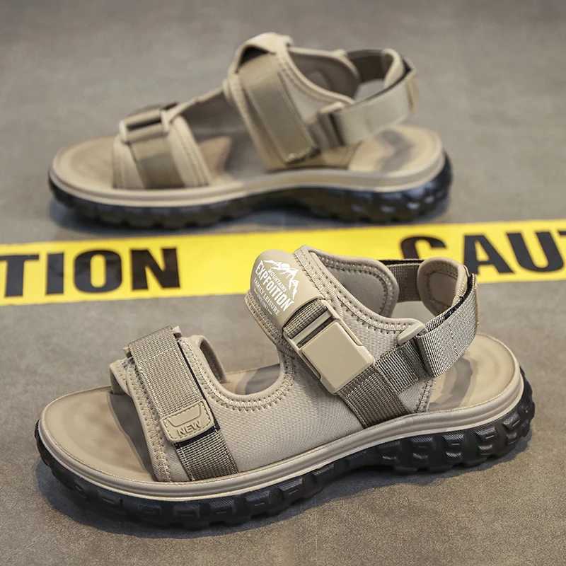 New Arrival Advanced mens classic fashion sandals outdoor anti slip mens hiking sandals comfortable and wear-resistant rubber Roman shoes T250220