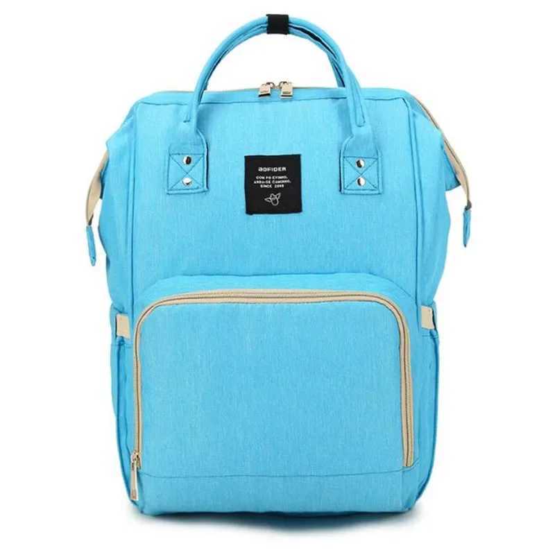 Fashion mummy pregnant woman urine bag backpack brand large capacity baby bag travel backpack bag baby care small sleeping bag X250220
