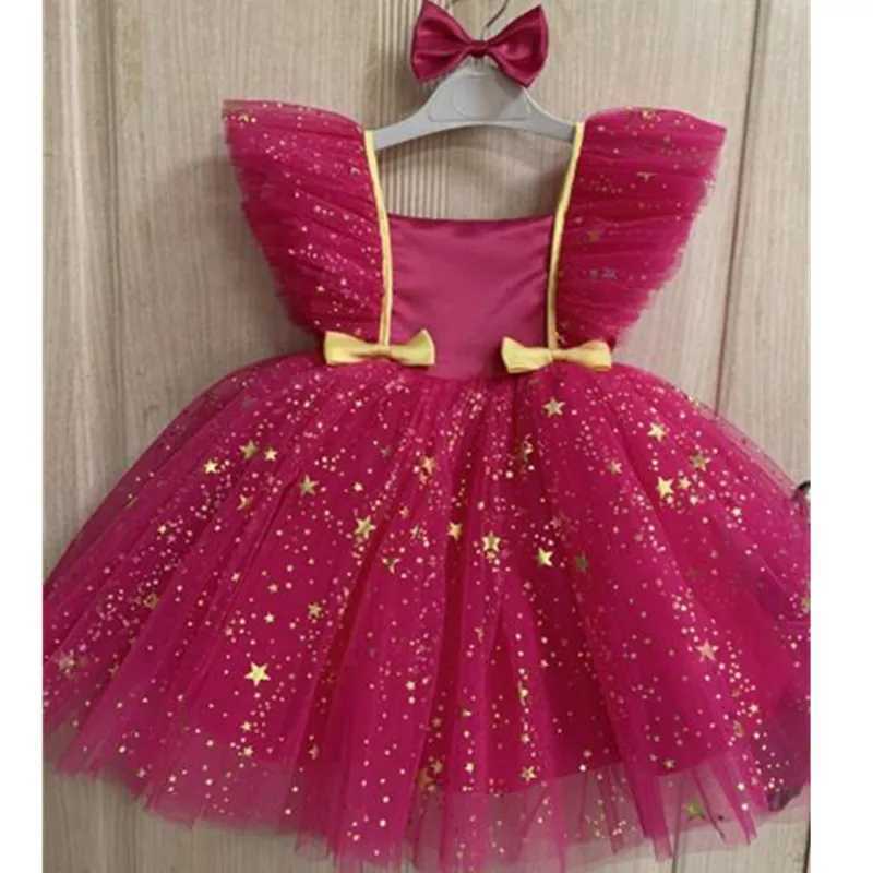 Baby Girl Green Sequin Party Dress Newborn 1 Year Birthday Princess Outfit Kids Formal Pageant Ball Gown Infant Carnival Dress X250220