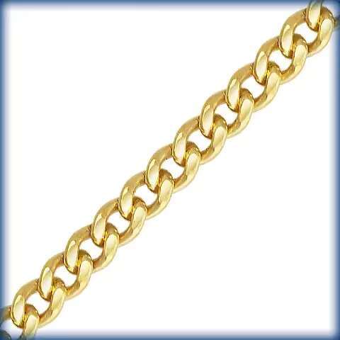 Popular Real Gold Filled 2.9mm Cuban Chain for women Jewelry Making Necklaces