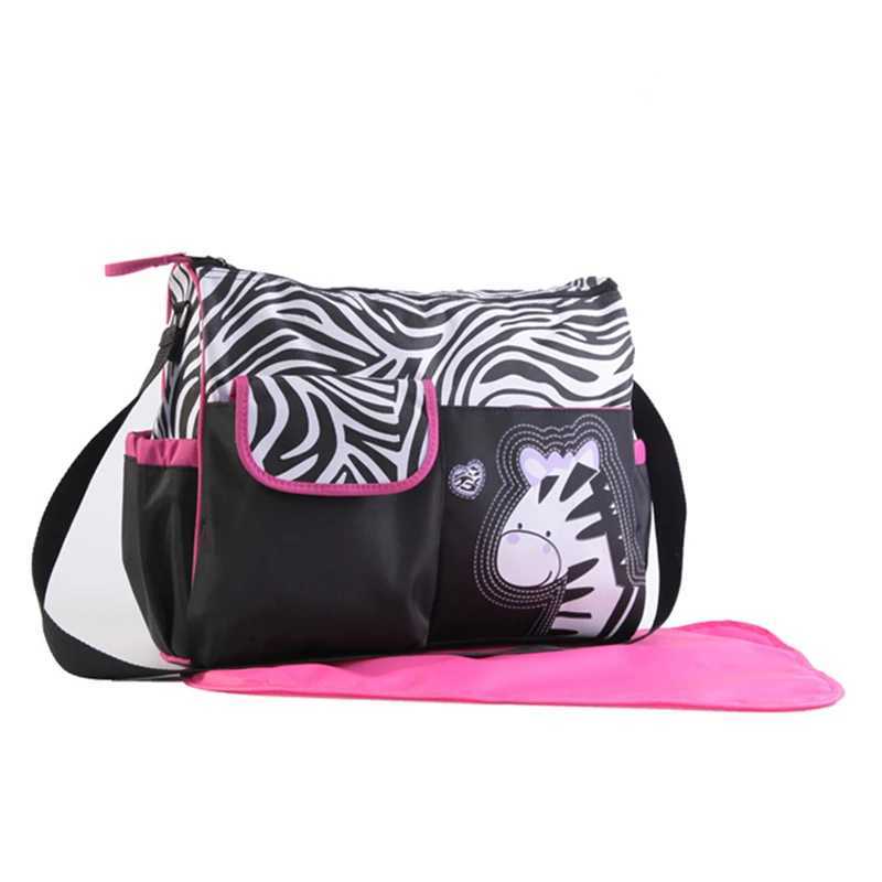 New printed single shoulder mother bag large capacity multifunctional slimming urine bag X250220