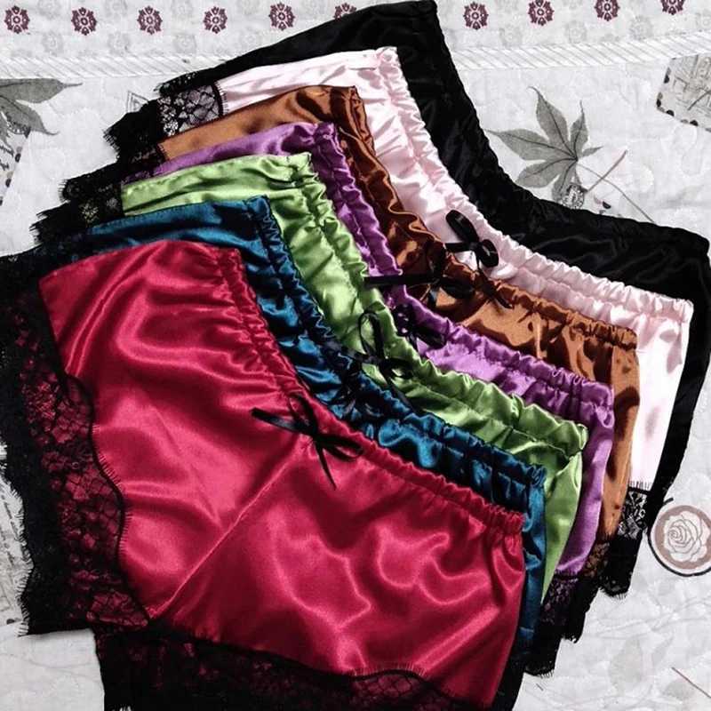 2PCS Womens Lace Spwear Lingerie Tops Shorts Set Babydoll Pajamas NightwearXJ250220
