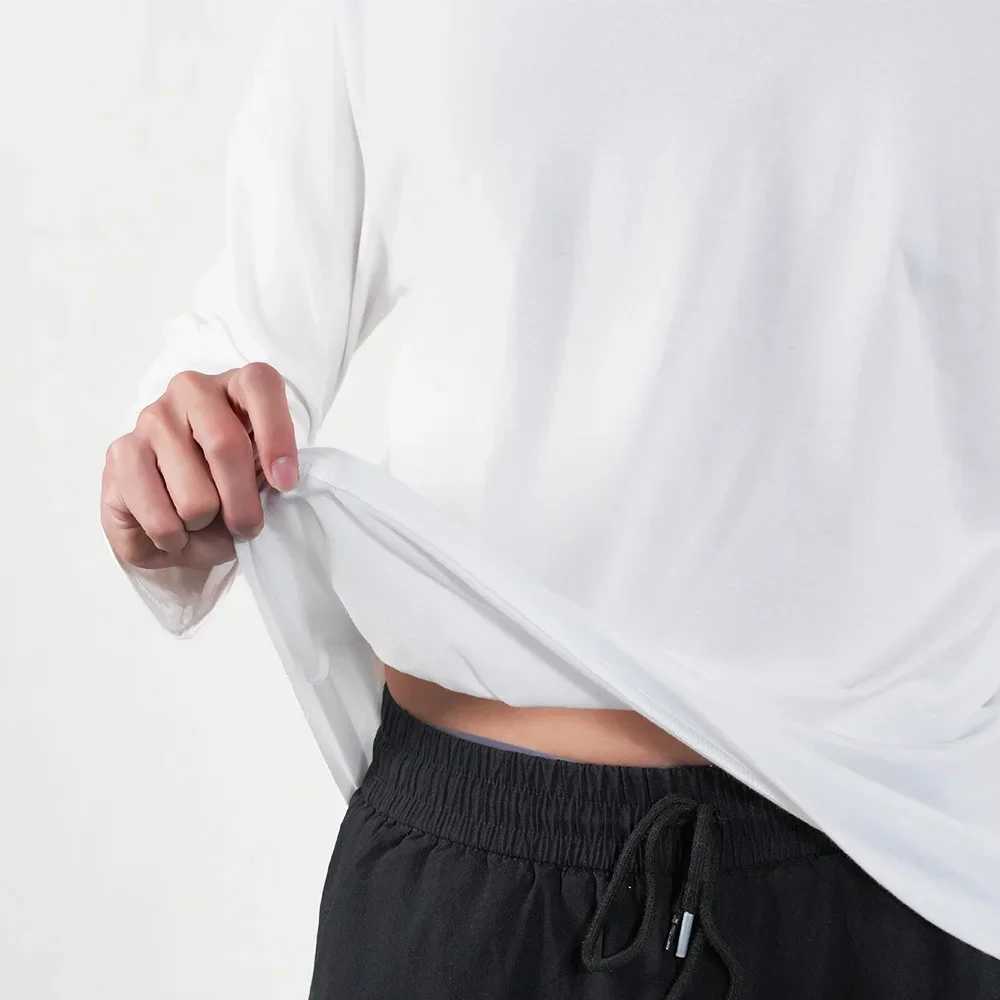 3pcs Mens Long Sleeve T Shirt Cotton Casual O Neck Spring High Quality Male Solid Tee Tops Classic Man Clothes T shirts Everyday W250220