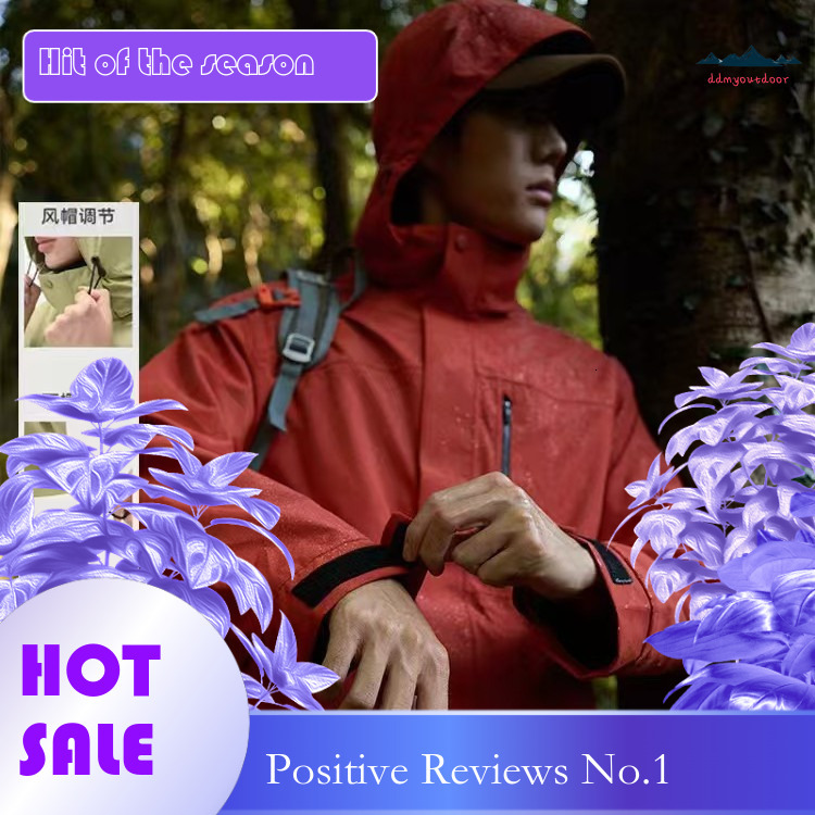 Ddmyoutdoor Boxi The Same Three In One New Windproof Waterproof And Cold Resistant Seamless Outdoor Assault Suit Jackets