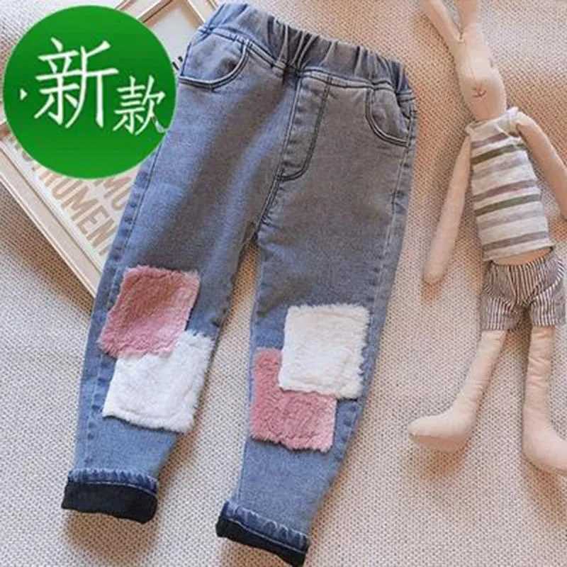 2025 new spring autumn/winter Girls Kids Boys Jeans comfortable cute baby Clothes Children Clothing Z250220