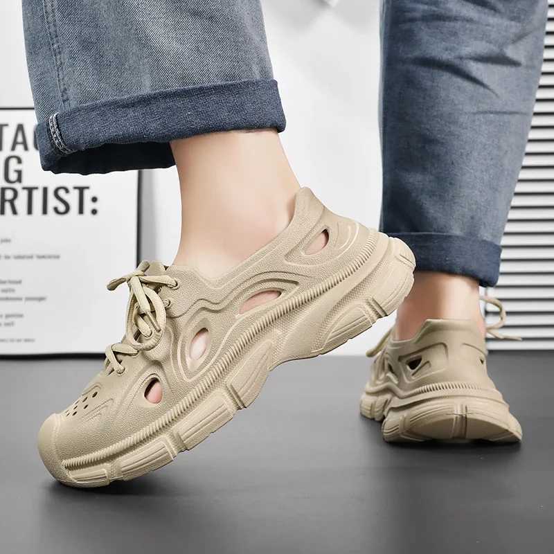 New Arrival Summer mens sandals lightweight EVA mens slippers fashionable mens slippers garden shoes outdoor casual beach shoes walking sports shoes T