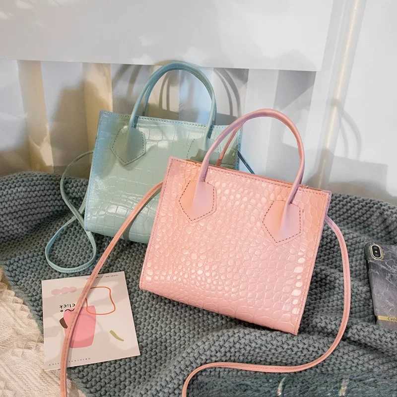 Ladies Shoulder Bag Women Handbags Crocodile Pattern Mini Female Luxury Designer Handbag Open Young Girls Sac A Main Femme Z250220