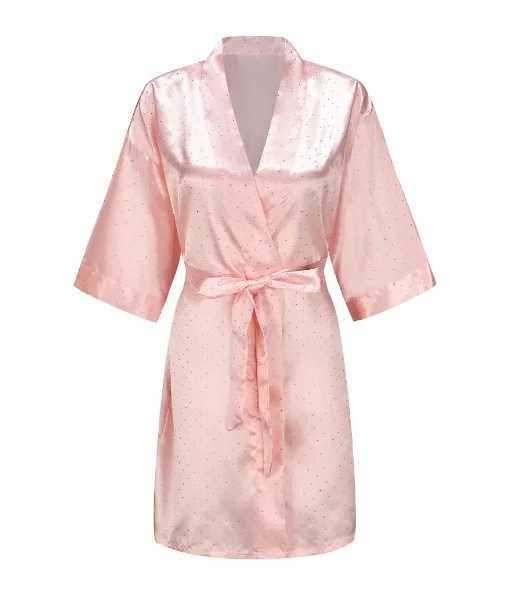 Bridal Gown with s Robe Luxury High Grade Bathrobe Sexy Nightwear Womens Robe Silk Satin Pajamas BrideXJ250220
