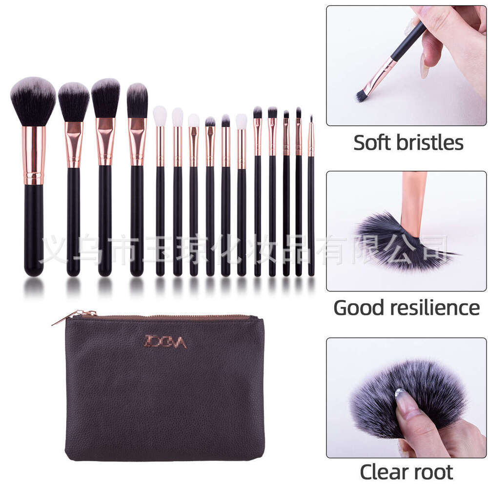 Makeup set zoeva 15 rose gold makeup foundation make-up eye shadow brush beauty tools