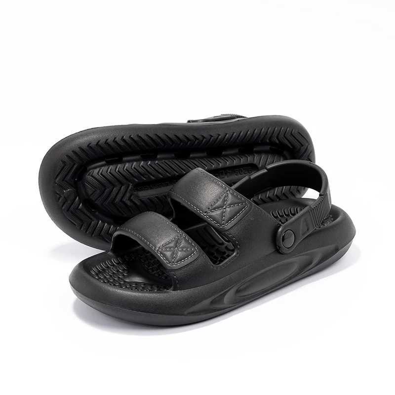 New Arrival New Arrival Mens Summer Shoes Men Slippers Non-slip Garden Shoes Casual Beach Sandals Chef Shoes Nurse Doctor Shoes Flip Flops T250220