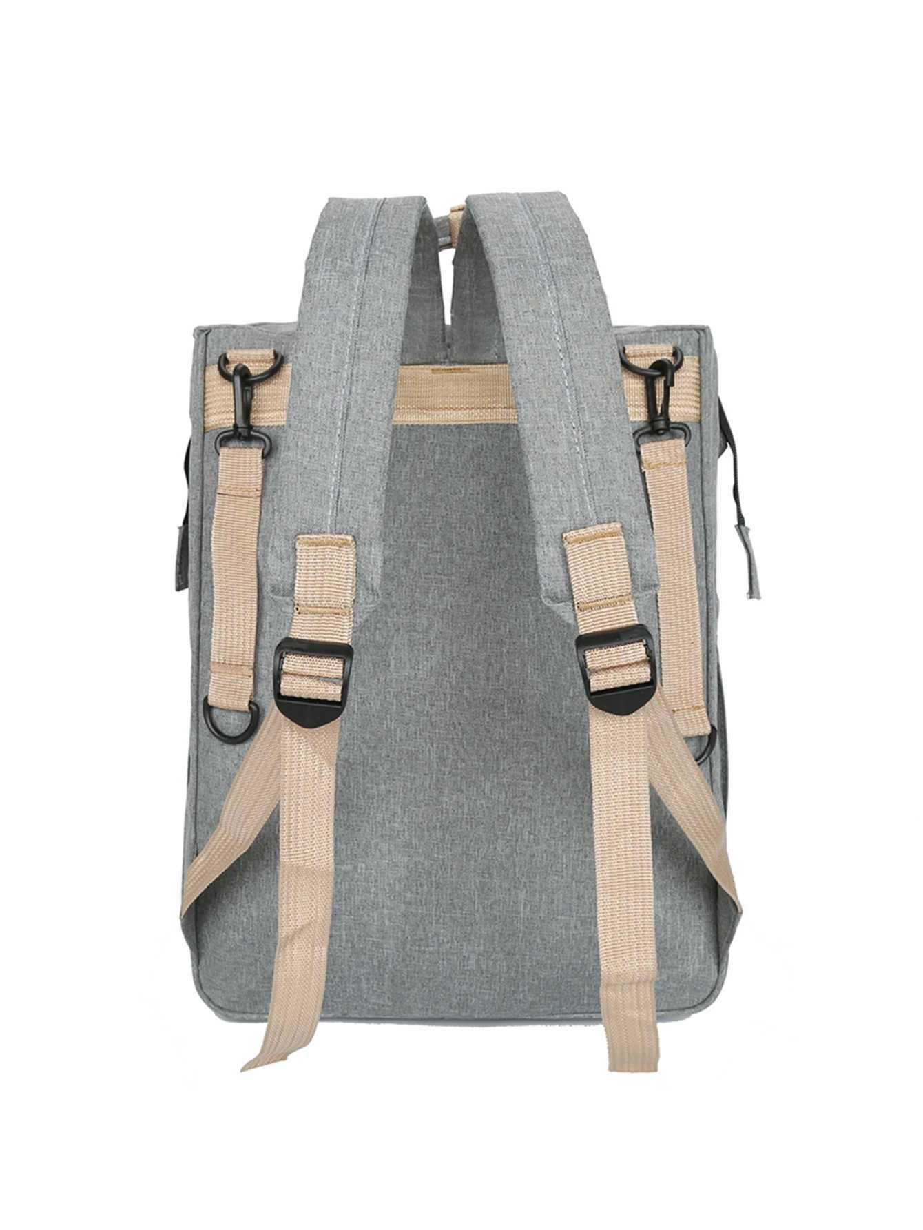 Portable Baby Folding Bed Mommy Bag Folding Mosquito Net Multifunctional Outgoing Portable Mother and Baby Backpack Large Capaci X250220
