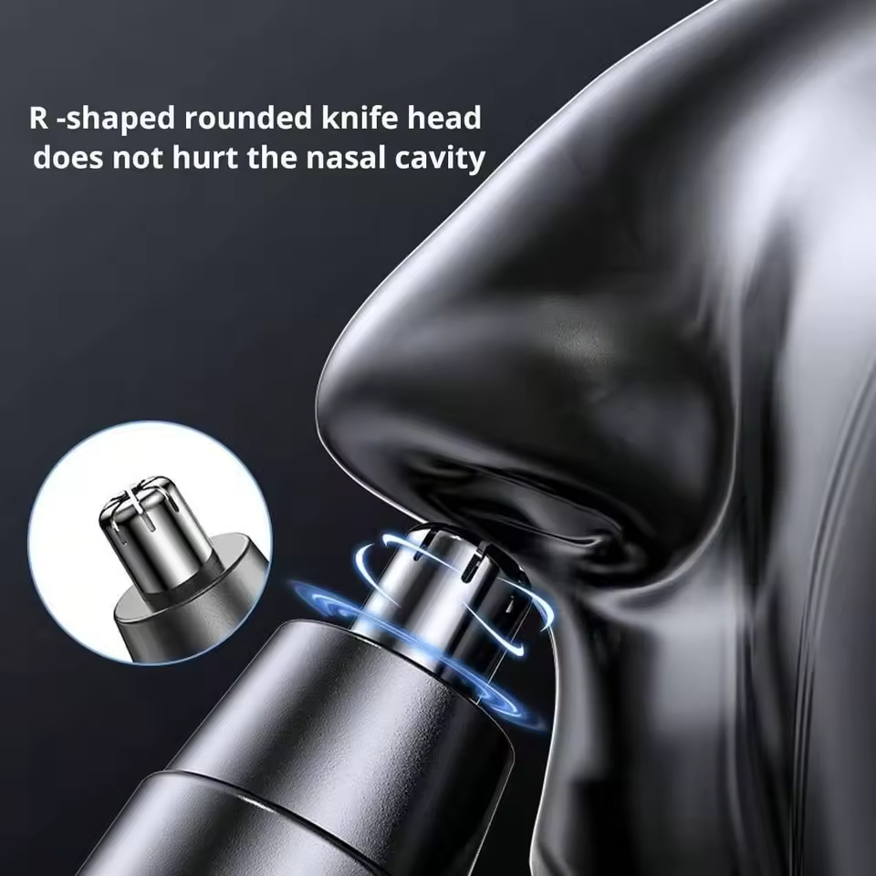 Electric Nose Hair Trimmer & Shaver For Beard Mustache Ear Eyebrow Facial Hair Removal Nose Trimmers Clippers For Women And Men
