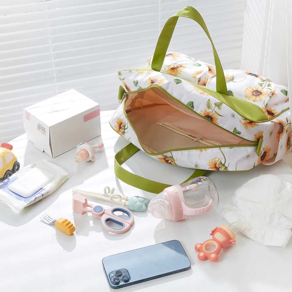 Maternity Baby Stroller Bags Versatile Lightweight Shoulder Bag Waterproof Large Capacity Fashion Overnight Bag X250220