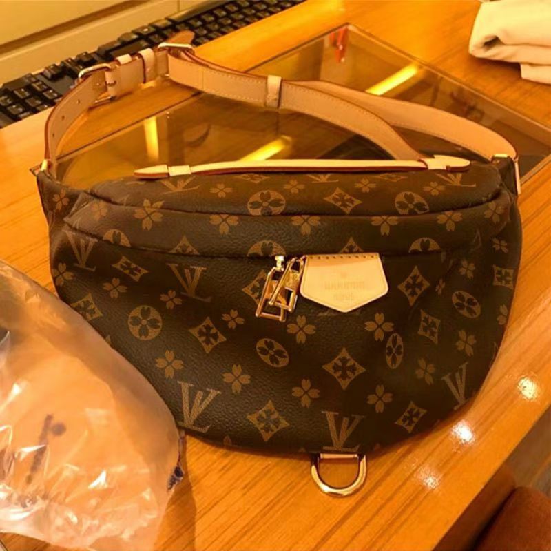 Extra Large Luxury Designer Sport Waist Bag - 12-Inch Genuine Leather Chest Pack with Phone Slot & Reflective Strips (Unisex)