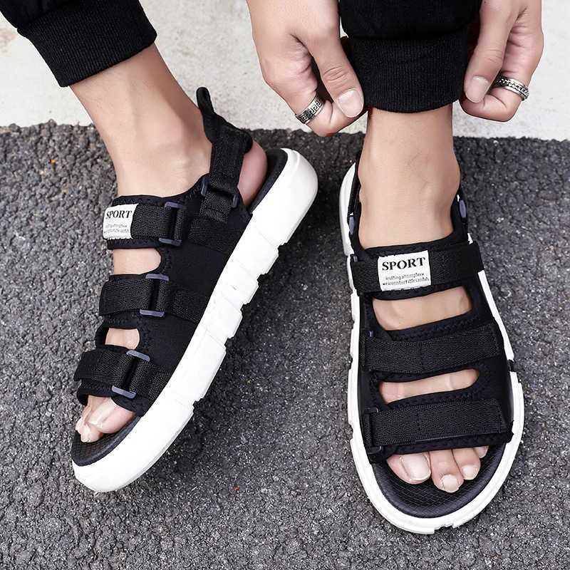 New Arrival Summer Mens Sandals Fashion Trends Adult Mens Sandals Brand Shoes Light Beach Sandals Boys Trendy Designer Sandals T250220