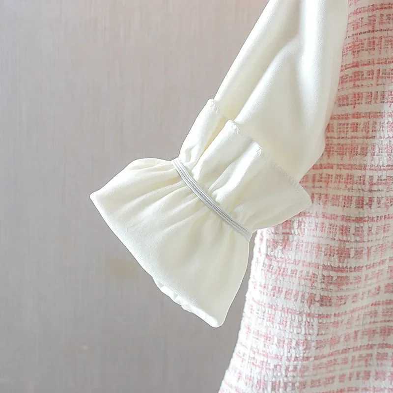 0-3Y Girls Dresses Spring A Line Dress Bow Decoration Long Sleeve For Girls Baby Clothing X250220