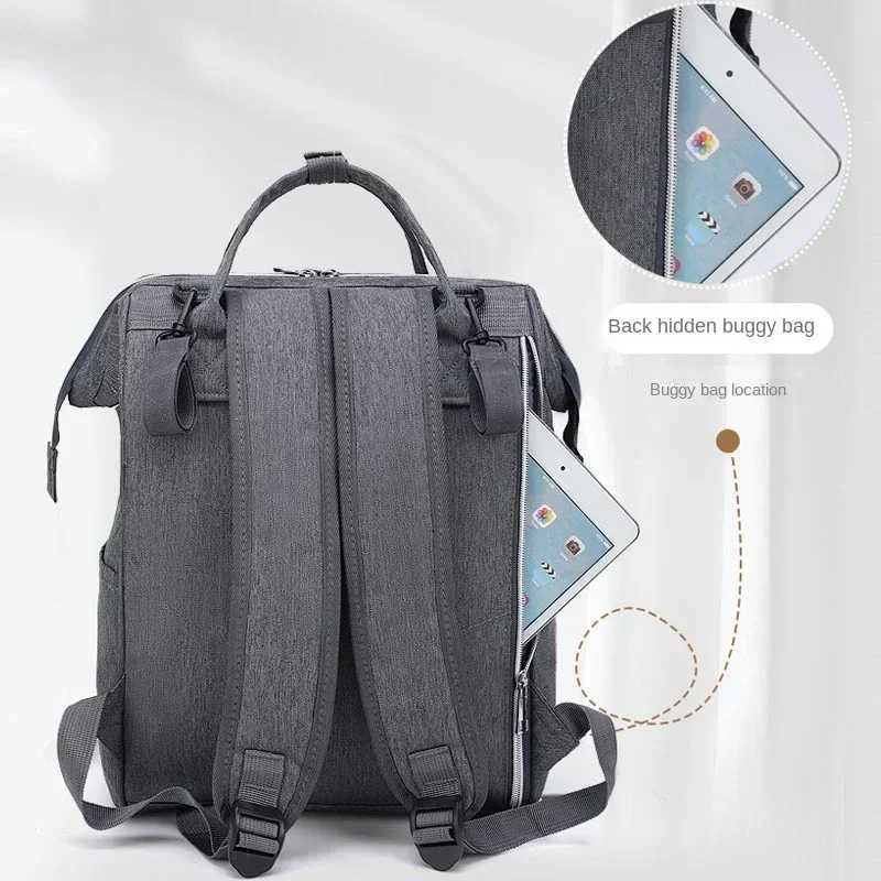 Mommy Diaper Bags Baby Stroller Hanging Bag Mother Large Capacity Nappy Backpacks with Changing Mat Convenient Baby Nursing Bags X2502201