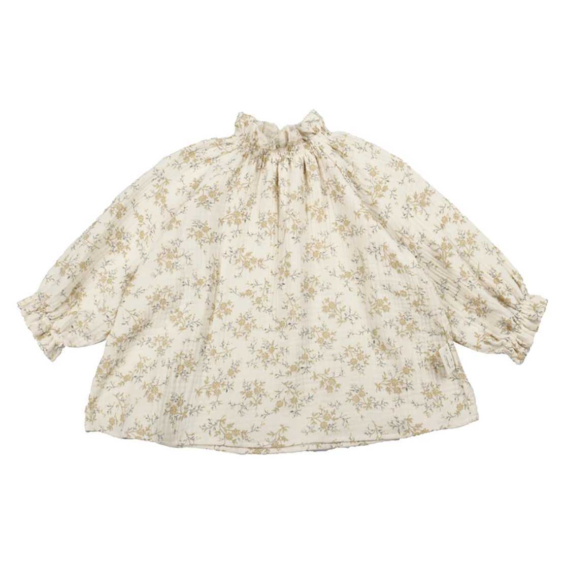 Floral Baby Girl Dresses Spring Organic Cotton Newborn Girl Romper Toddler Girl Clothes X250220
