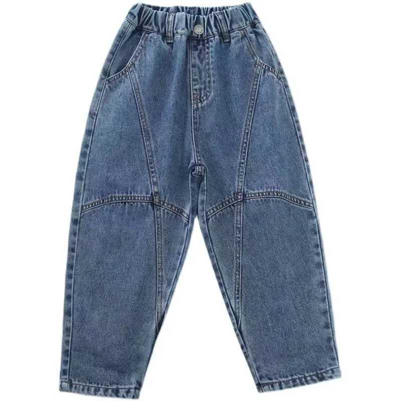 New Jeans For Boys Summer Clothes Child Trousers Teen Childrens Boys Clothing Kids Teenagers Pants Loose Casual Jeans Z250220