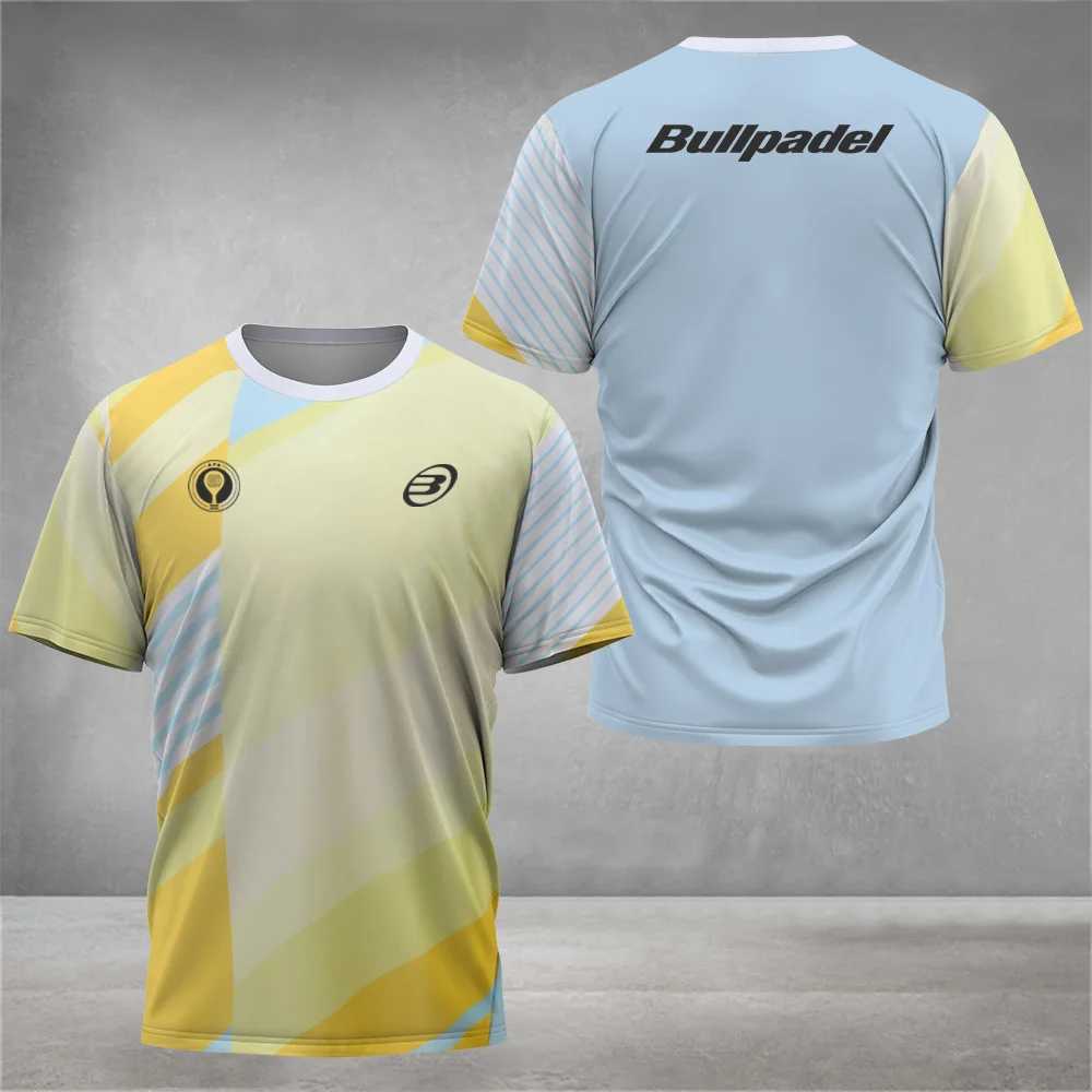 Cool Padel Breathable Short Sleeve Summer Quick Dry Short Sleeve Street Mens Top Outdoor Tennis T Shirt New Fitness Collection W250220