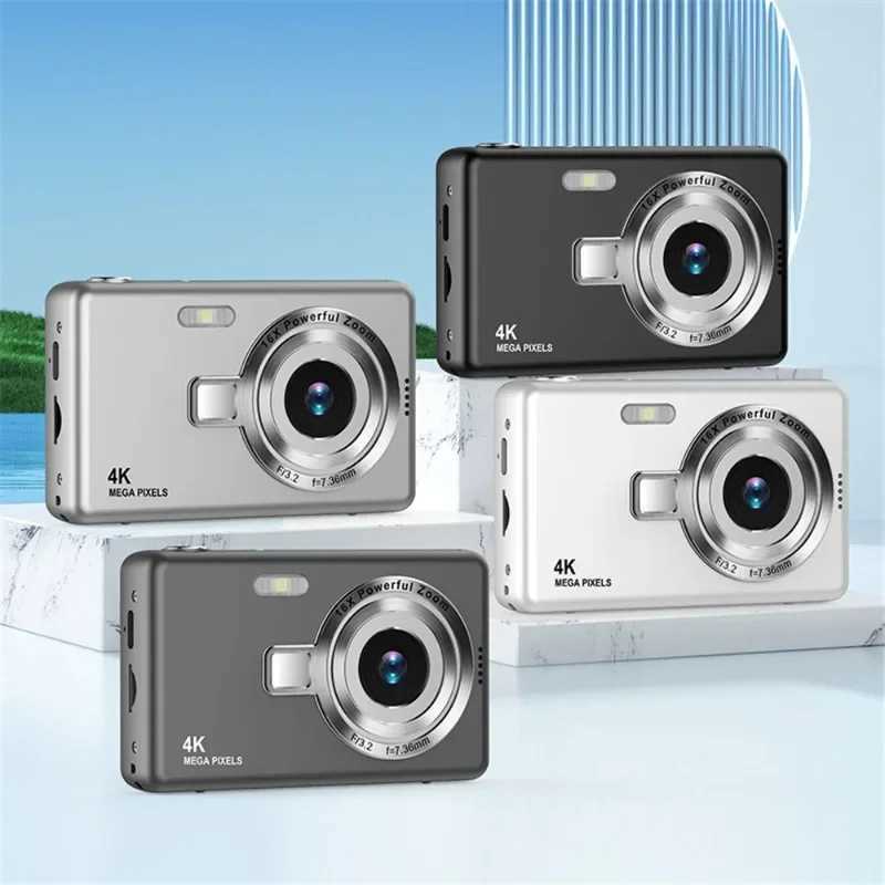 Vintage Digital Camera for Students HD CCD Point and Shoot Camera Beginner DSLR Camera Gift for Teens and Young Adults Z250220