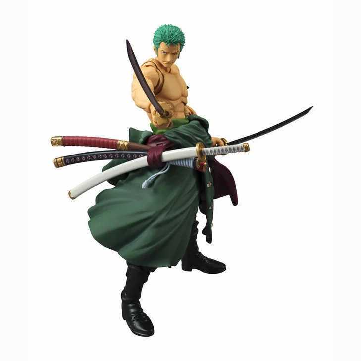Anime One Piece Luffy Roronoa Zoro PortgasD Ace PVC Action Figure Toys Dolls 18cm T250220