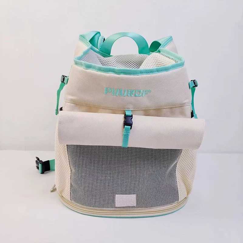 Dog Travel Bowls Bags PUUROF Backpack for dog backpack dog accessories Small dog cat go out bag break free walk dog dirty pet backpack Car bag H250220