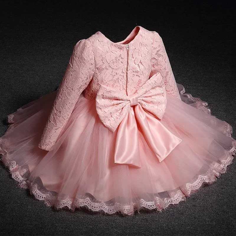 New Baby Girl Dress Newborn Dress Ball Dress Princess 1st Birthday Girl Dress 6 Months Newborn Christian Baptist White X250220