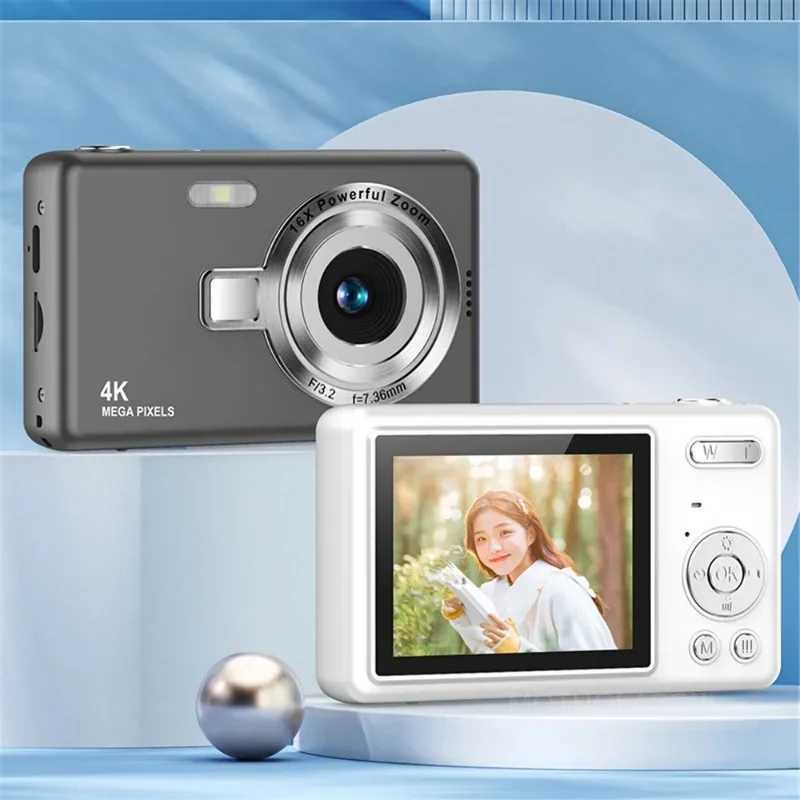 Vintage Digital Camera for Students HD CCD Point and Shoot Camera Beginner DSLR Camera Gift for Teens and Young Adults Z250220
