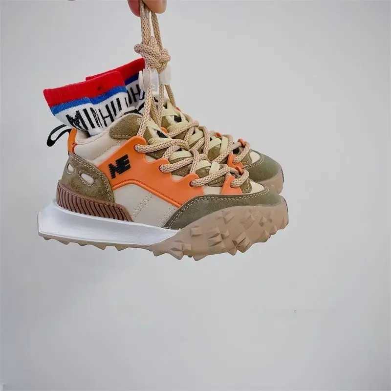 Athletic Outdoor Childrens sports new boys casual baby soft soled fashionable girls old shoes Zapatos Nino Zapatilas Deporte 26-37 Y250215J02W XJ26030