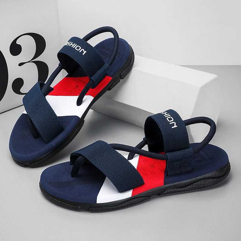 New Arrival New Style Sandals For Men Mens Casual Slipper Beach Slip-on Wear-resistant Outdoor Sole Shoes Trendy All-match Male Footwear T250220