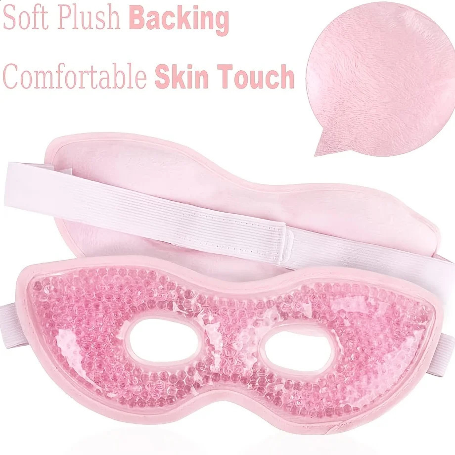 Eye Masks for Puffy Eyes Reusable Cold Compress Gel Mask Cooling Swollen Dry Stress Skin Care 250219