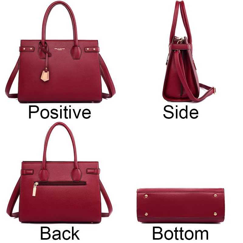 New Arrival Genuine Brand Handbags For Women Ladies Hand Bag Female Leather Shoulder Top-Handle Crossbody Bags Casual Tote Sac T250218