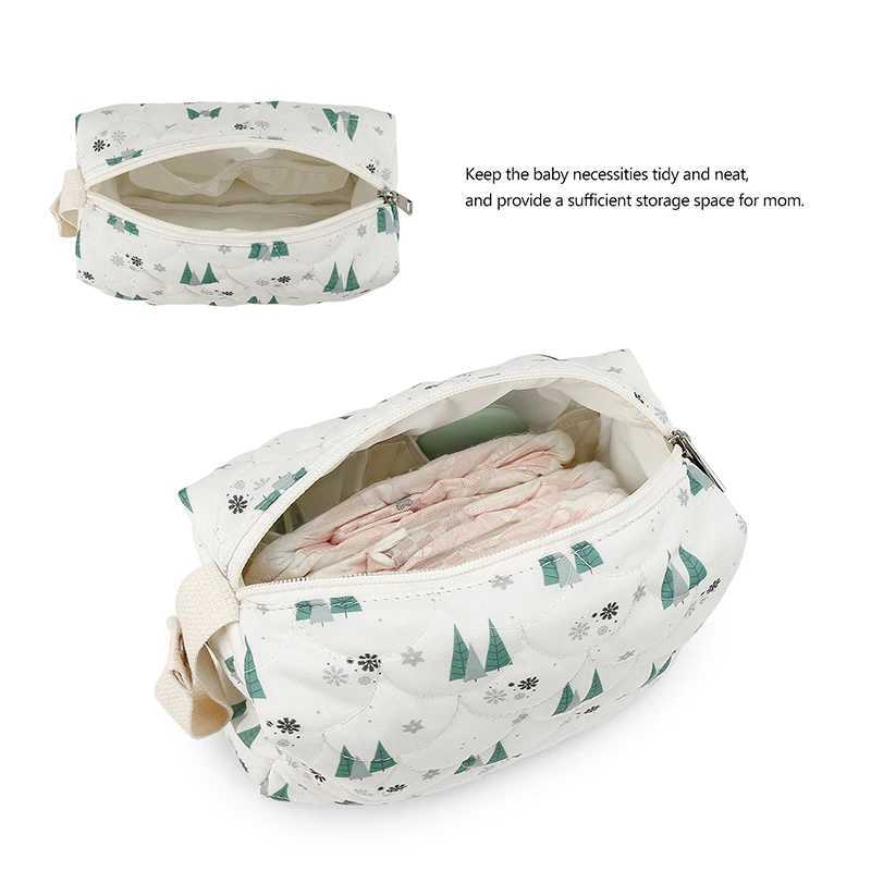 Baby Diaper Bag Embroidery Mommy Bag Reusable Storage Handbag For Stroller Travel Mommy Pouch Cactus Rainbow Printed X250220