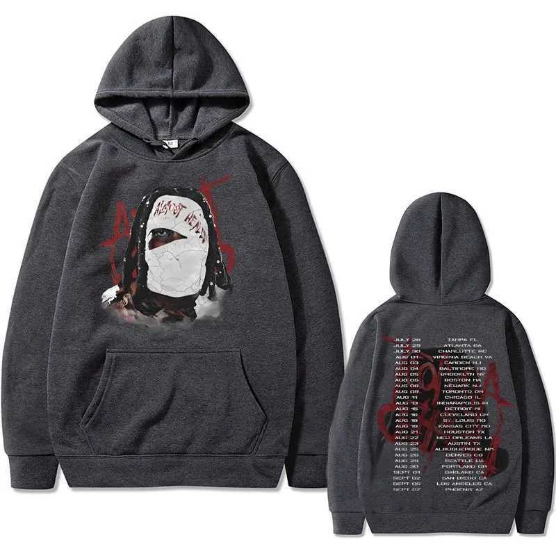 Rapper Lil Durk Heng Tour Hoodie Men Women Hip Hop Fashion Vintage Strtwear Male Oversized Sweatshirt Mens Cotton Hoodies X250220