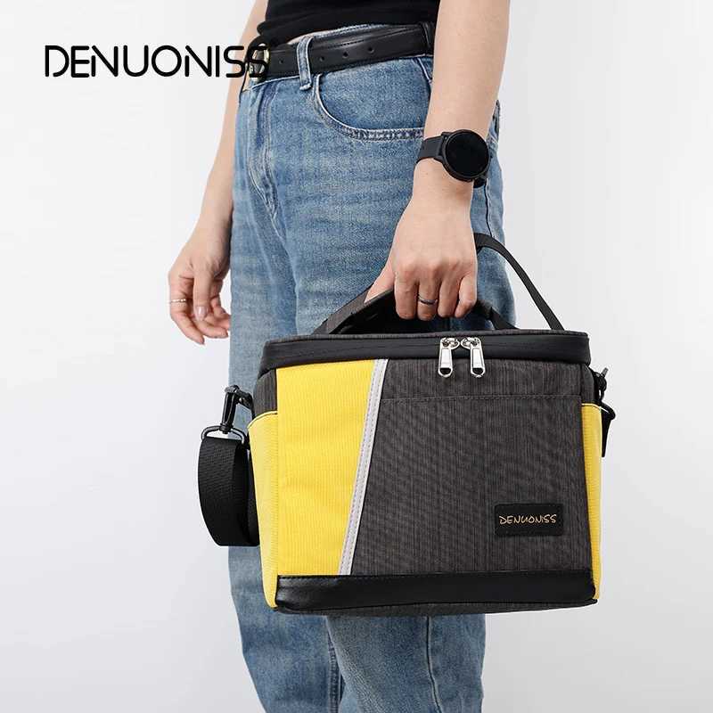 Dog Travel Bowls Bags DENUONISS Outdoor BBQ Picnic Bag Portable Cooler Bag Waterproof Refrigerator Bag For Dinner H250220